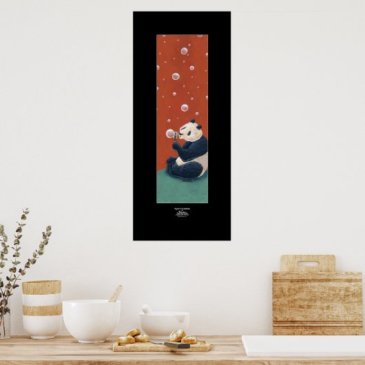 Sylo's bubbels poster (Keuken)