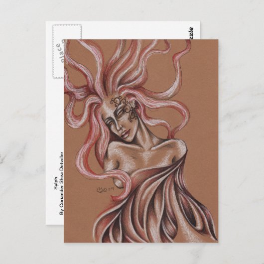 Sylph Briefkaart (Voorkant / Achterkant)