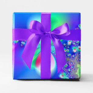 Sylph-dans Fractale Kunst Cadeaupapier