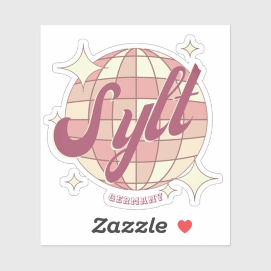 Sylt Deutschland Sticker Deko (Vel)