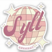 Sylt Deutschland Sticker Deko (Voorkant)