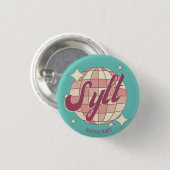 Sylt Deutschland Urlaub Souvenir pin Ronde Button 3,2 Cm (Voorkant /achterkant)