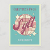 Sylt Duitsland Nordsee reizen retro Briefkaart (Voorkant)