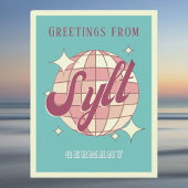 Sylt Duitsland Nordsee reizen retro Briefkaart