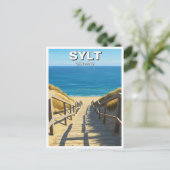 Sylt Duitsland Reizen Briefkaart (Staand voorkant)