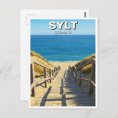 Sylt Duitsland Reizen Briefkaart (Voorkant / Achterkant)