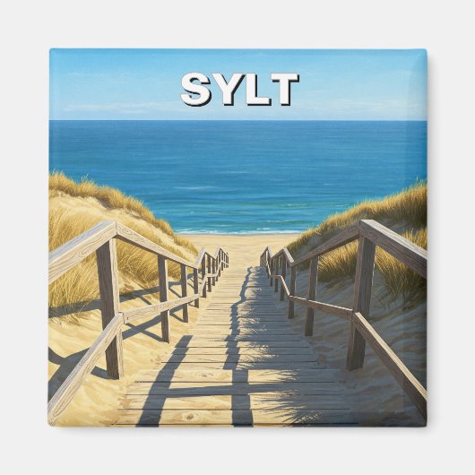 Sylt Duitsland Reizen Magneet (Voorkant)
