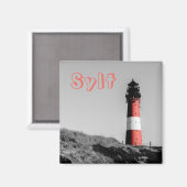 Sylt Leuchturm Magneet (Voorkant / Achterkant)