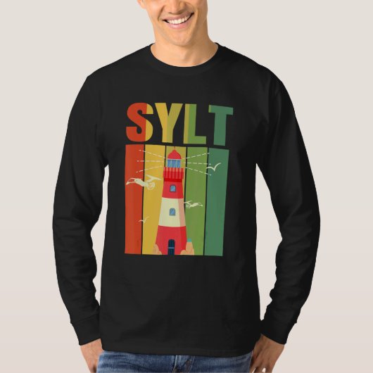 Sylt Westerland Norderney North Zee Baltic Zee Hij T-shirt (Voorkant)