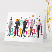 Sylus Caleb Xavie Liefde en Deepspace Geïnspireerd Kaart (Gele Bloem)