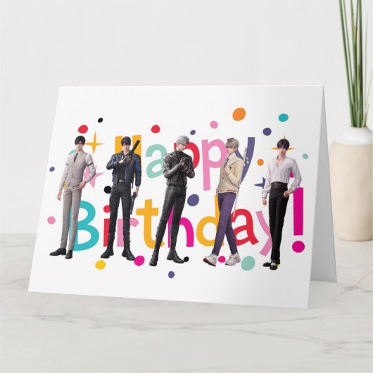 Sylus Caleb Xavie Liefde en Deepspace Geïnspireerd Kaart (Voorkant)