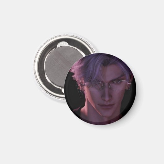 Sylus Love en Deep Space Anime Magnet (Voorkant / Achterkant)