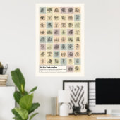 Sylva Britannica Poster (Thuiskantoor)