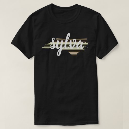 Sylva North Carolina chill fade T-shirt (Design voorkant)