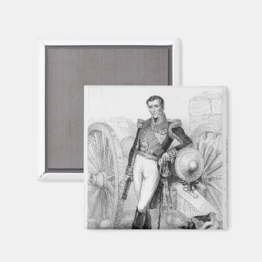 Sylvain Charles Valee , graaf en Marshal Magneet (Voorkant / Achterkant)