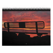 Sylvan Beach Silhouetten Kalender (Hoes)