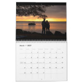Sylvan Beach Silhouetten Kalender (Mar 2027)