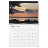 Sylvan Beach Sunsets Calendar Kalender (Feb 2026)