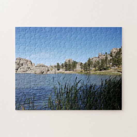 Sylvan Lake, Black Hills, Custer, South Dakota Legpuzzel (Horizontaal)