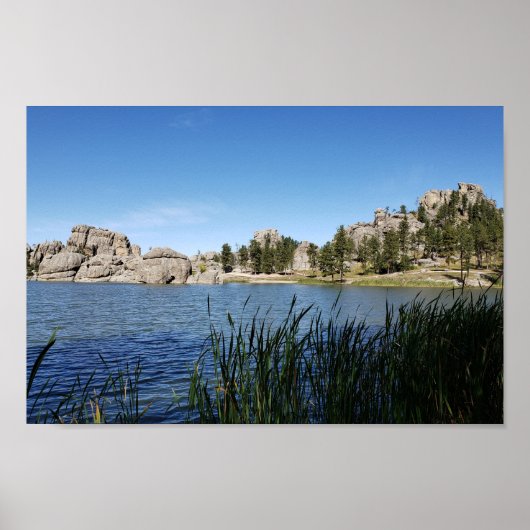 Sylvan Lake, Black Hills, Custer, South Dakota Poster (Voorkant)