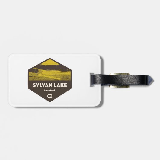 Sylvan Lake State Park Colorado Bagagelabel (Achterkant horizontaal)