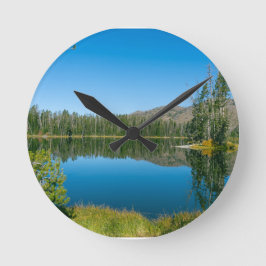 Sylvan Lake Yellowstone National Park reflectie Ronde Klok