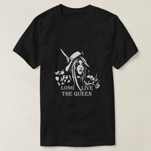 Sylvanas Windrunner Game Fan art Classic T-shirt (Design voorkant)