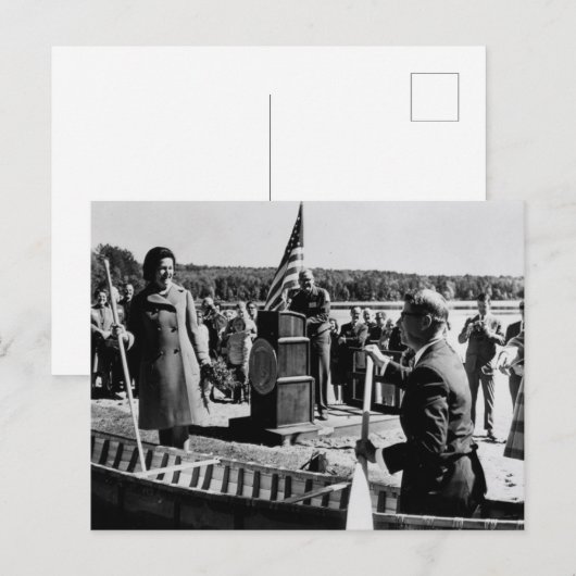  Sylvania Wilderness Dedication, Michigan Briefkaart (Voorkant / Achterkant)