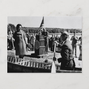 Sylvania Wilderness Dedication, Michigan Briefkaart