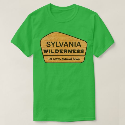 Sylvania Wilderness Ottawa Nationaal bos 1 T-shirt (Design voorkant)