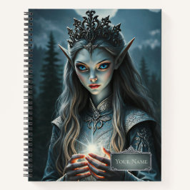 Sylvarae Nightwhisper – Fantasy Elfen Tovenares Notitieboek