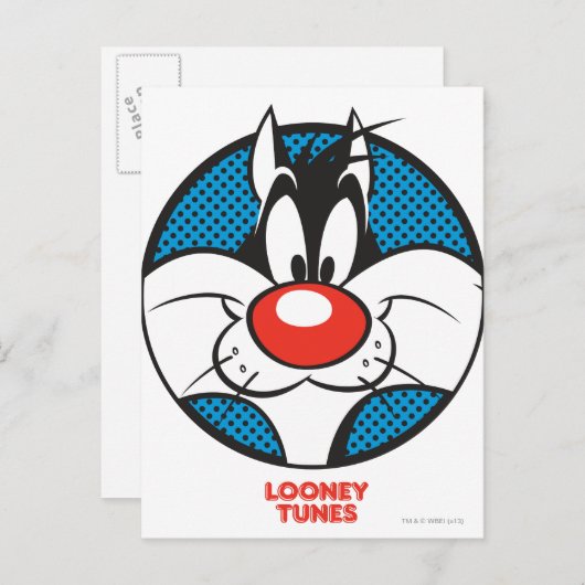 SYLVESTER™ Dotty Icon Briefkaart (Voorkant / Achterkant)