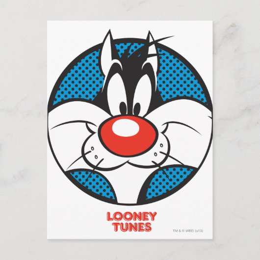 SYLVESTER™ Dotty Icon Briefkaart (Voorkant)