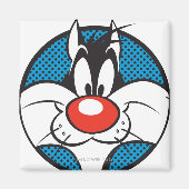 SYLVESTER™ Dotty Icon Magneet (Voorkant)