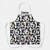 SYLVESTER™- EN TWEETY™-patroonsysteem Schort (Voorkant)