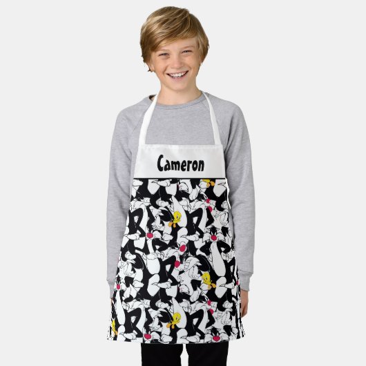 SYLVESTER™- EN TWEETY™-patroonsysteem Schort (Gedragen)