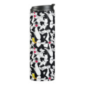 SYLVESTER™- EN TWEETY™-patroonsysteem Thermosbeker (Gedraaid links)