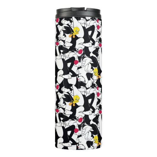 SYLVESTER™- EN TWEETY™-patroonsysteem Thermosbeker (Achterkant)