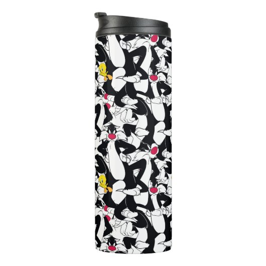 SYLVESTER™- EN TWEETY™-patroonsysteem Thermosbeker (Geroteerd rechts)