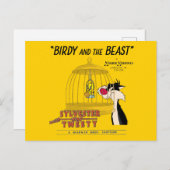 SYLVESTER™ EN TWEEY™ | Birdy and the Beast Briefkaart (Voorkant / Achterkant)
