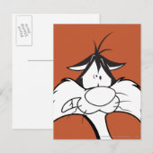SYLVESTER™ Face Briefkaart (Voorkant / Achterkant)
