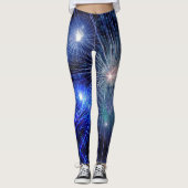 Sylvester Fireworks - Power Yoga Leggings (Voorkant)