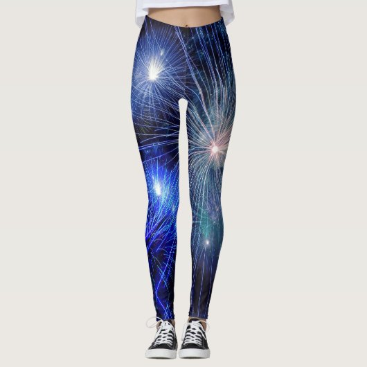 Sylvester Fireworks - Power Yoga Leggings (Voorkant)