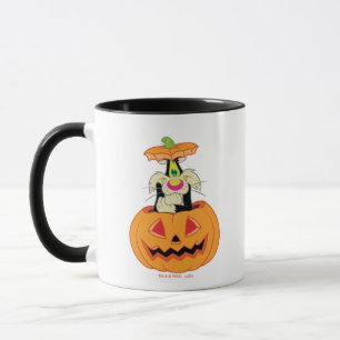 SYLVESTER™ Hiding in een Jack-o-Lantern Mok