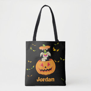 SYLVESTER™ Hiding in een Jack-o-Lantern Tote Bag