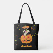 SYLVESTER™ Hiding in een Jack-o-Lantern Tote Bag (Achterkant)