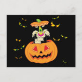 SYLVESTER™ Hiding in een Jack-o-Lantern Uitnodiging Briefkaart (Voorkant)