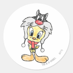 SYLVESTER™ Hoed Ronde Sticker