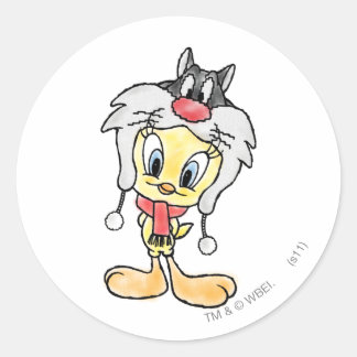 SYLVESTER™ Hoed Ronde Sticker