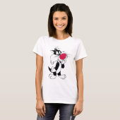 Sylvester Jr. | Klassieke Pose T-shirt (Voorkant volledig)